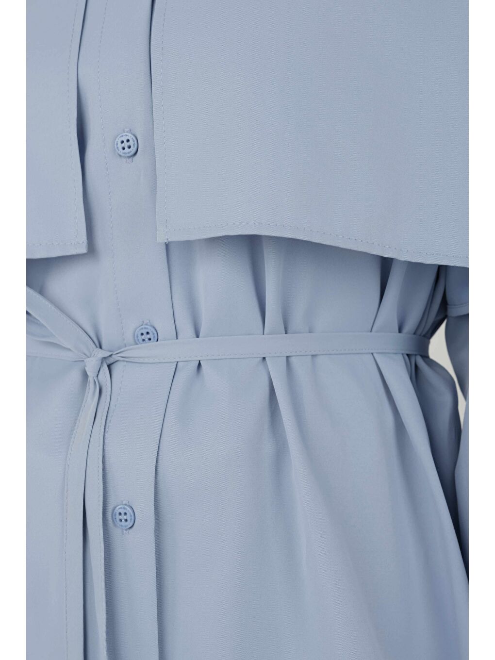 Rüzgarlıklı Gömlek Bebe Mavi-3