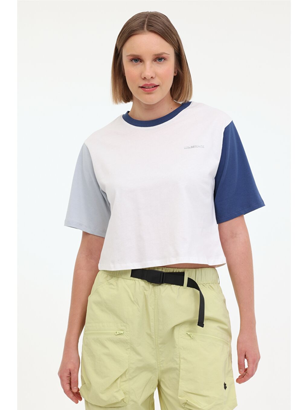 WL ANNABEL 11CK1235 4FX Beyaz Kadın Kısa Kol Tişört