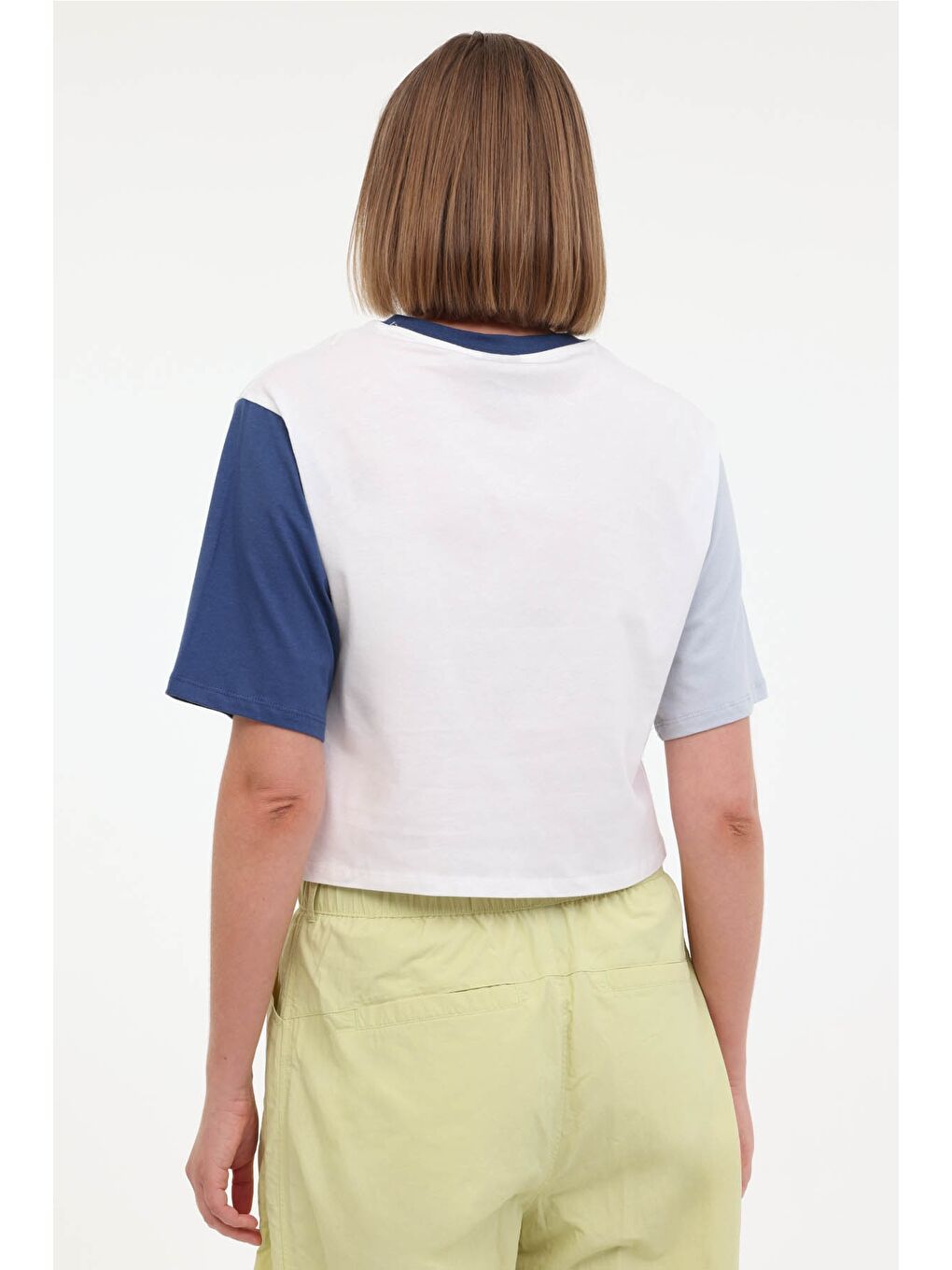 WL ANNABEL 11CK1235 4FX Beyaz Kadın Kısa Kol Tişört-1