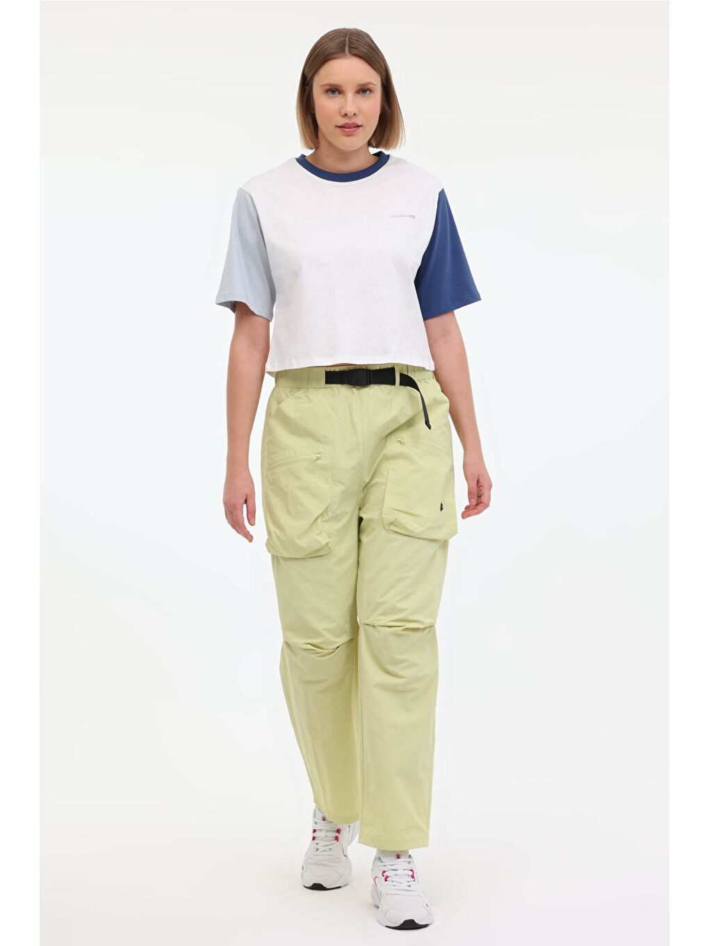 WL ANNABEL 11CK1235 4FX Beyaz Kadın Kısa Kol Tişört-2