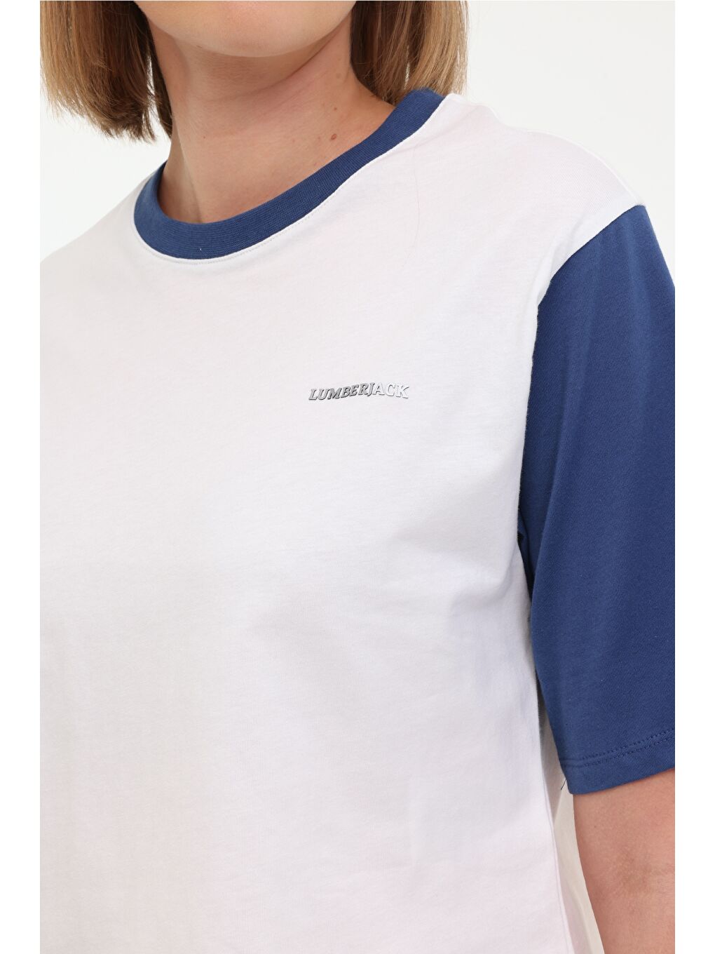 WL ANNABEL 11CK1235 4FX Beyaz Kadın Kısa Kol Tişört-3