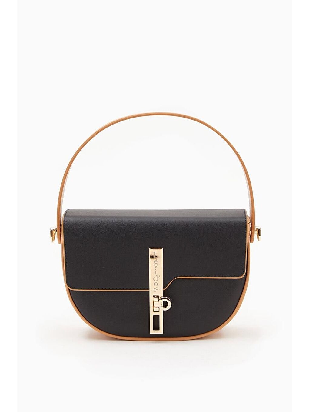 Siyah Camel  Kadın El ve Omuz Çantası 930125