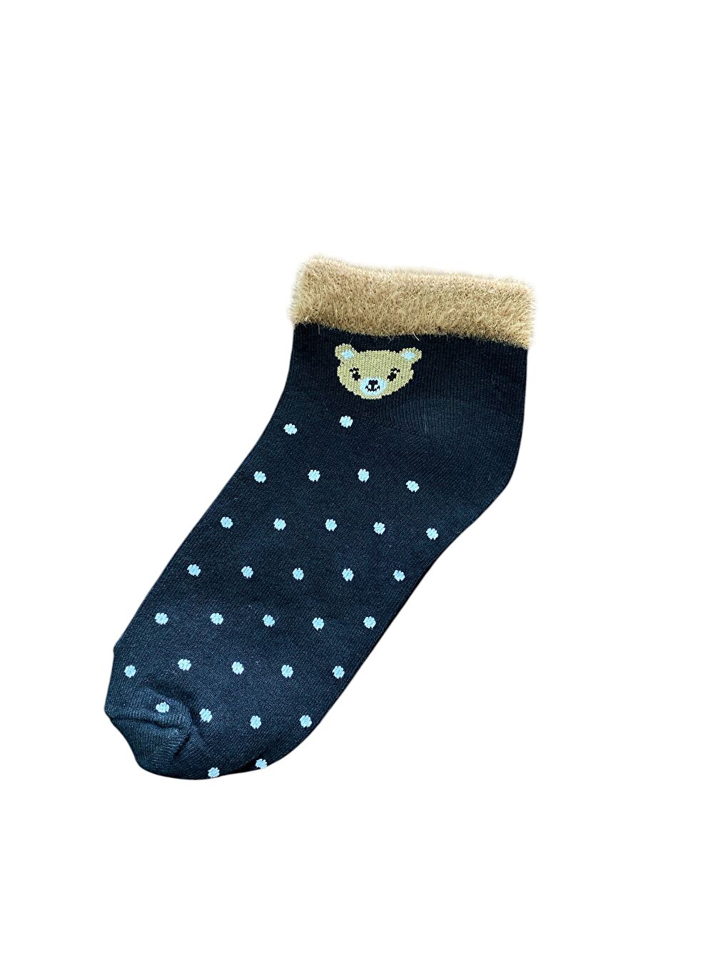 Karışık 12'li Kadın Desenli Yumoş Kaliteli Patik Çorap-5