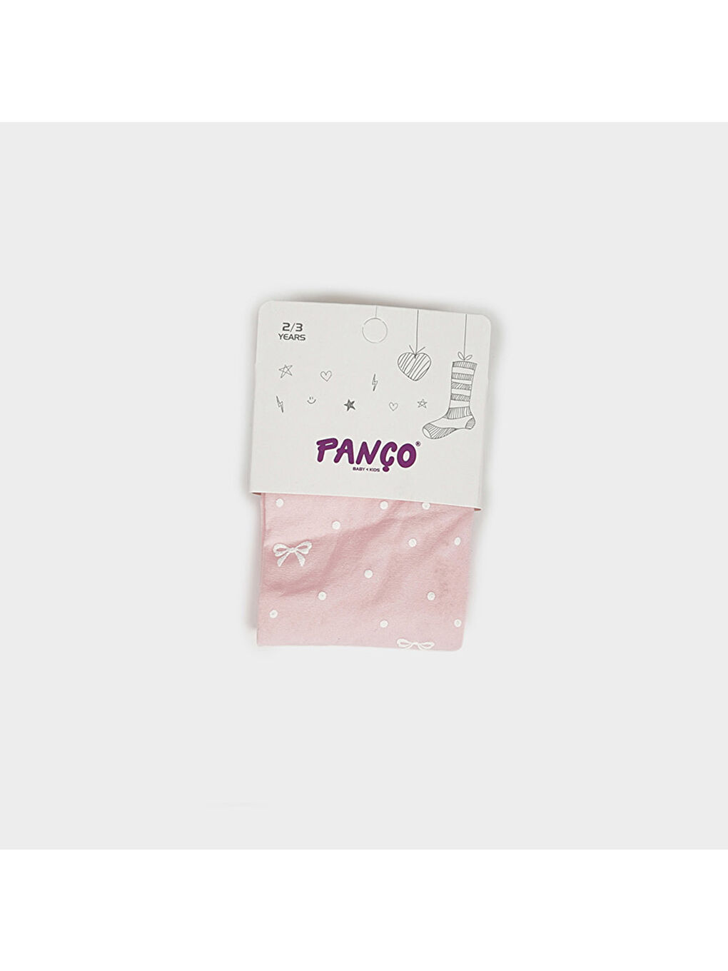 Pembe Kız Çocuk Mikro Külotlu Çorap-5