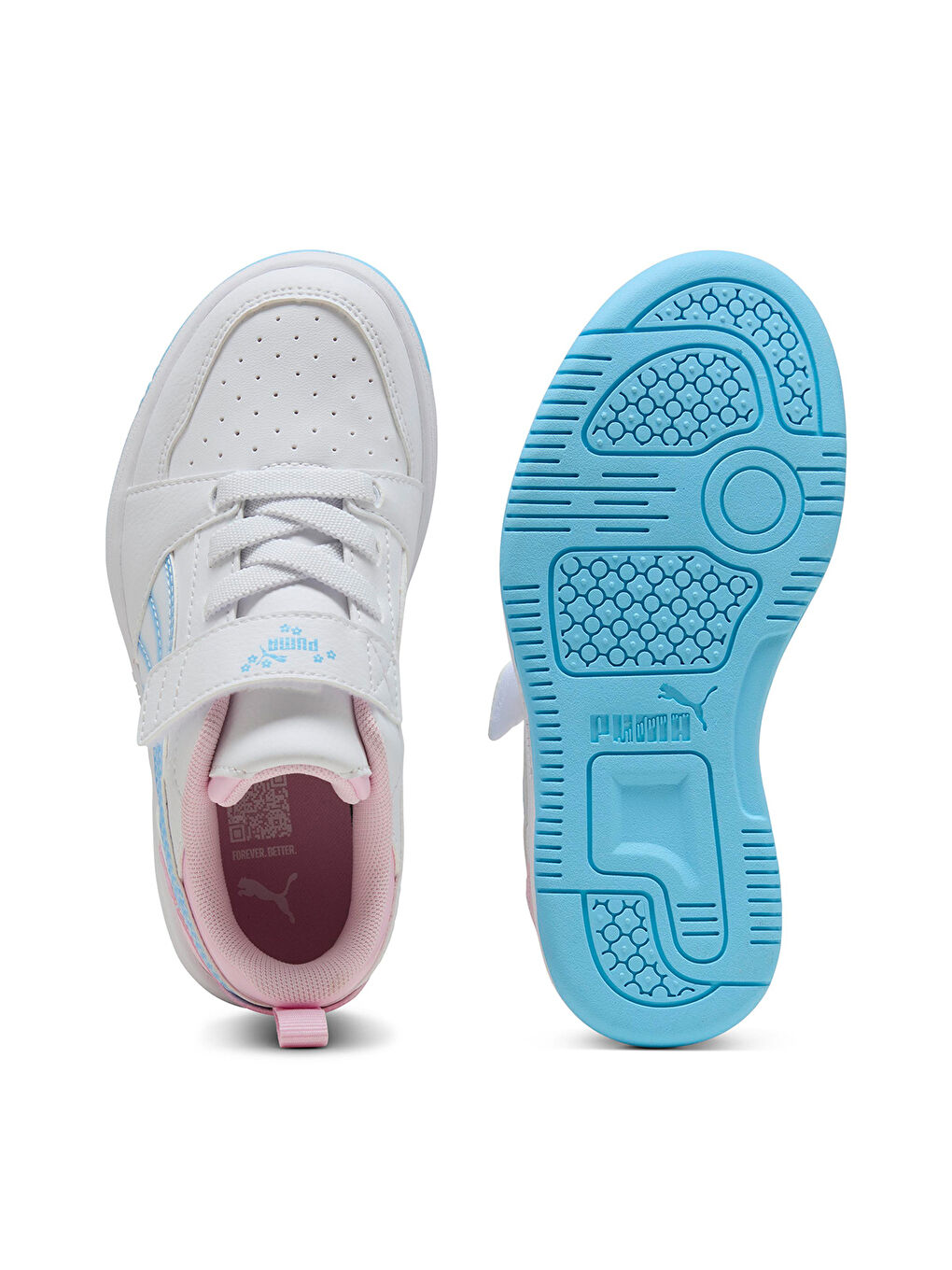 Rebound V6 Low Jelly Heaven Ac+Ps Çocuk Ekru Sneaker-3