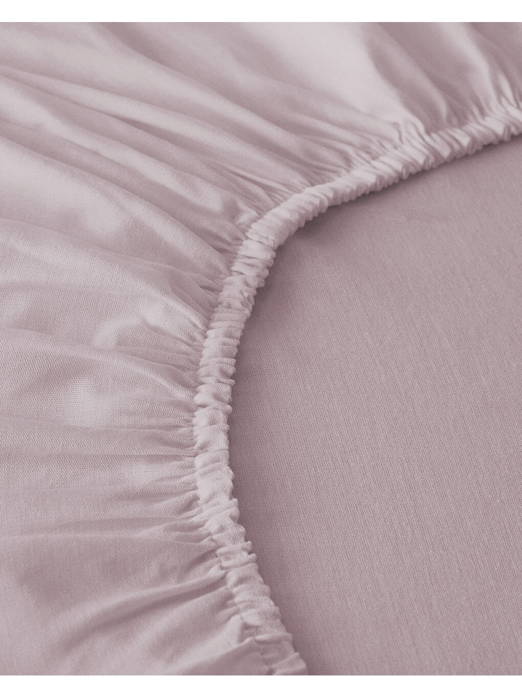 Novella Premium Soft Pamuk Tek Kişilik Lastikli Çarşaf 100x200 cm Lila-2