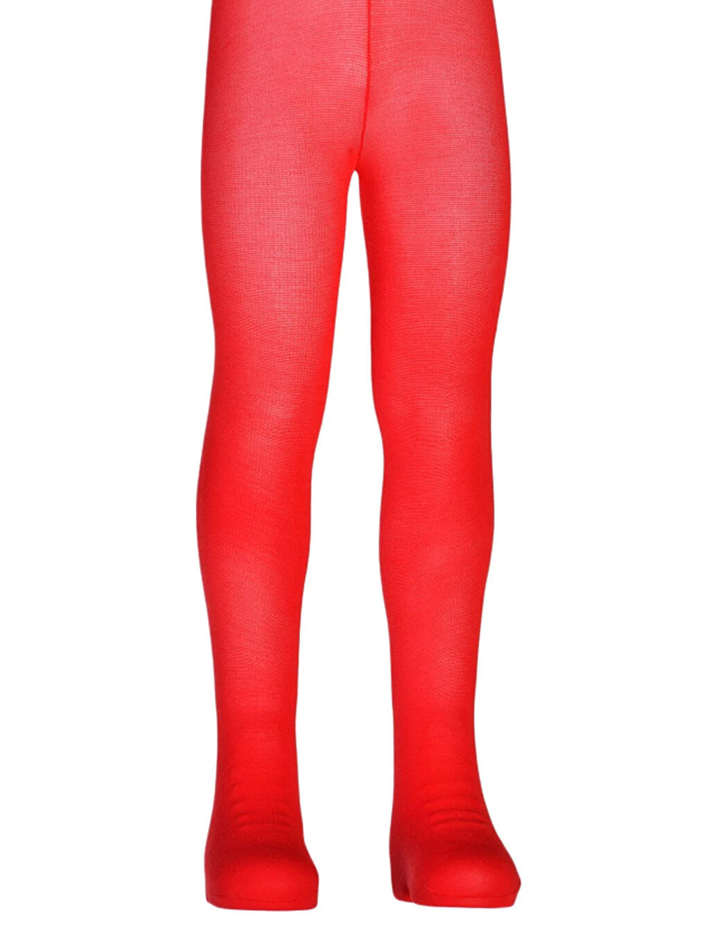 Kırmızı Kız Çocuk Pamuk Külotlu Çorap-2