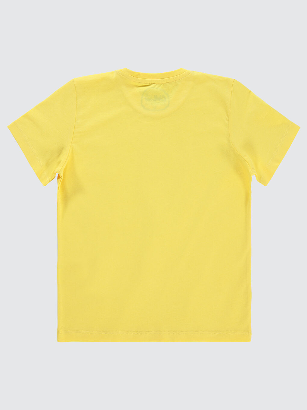 Boys Erkek Çocuk Tişört 6-9 Yaş Sarı-1