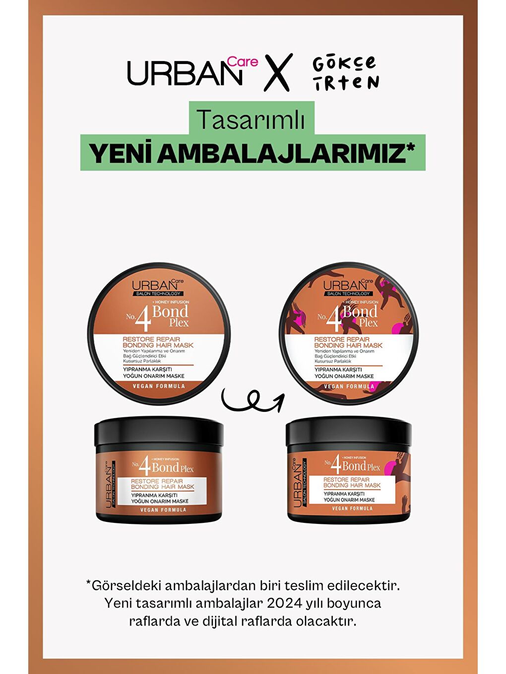 Urban Care No.4 Bond Plex Restore Repair Yıpranma Karşıtı Yoğun Onarım Maskesi 230 ml-vegan - 1