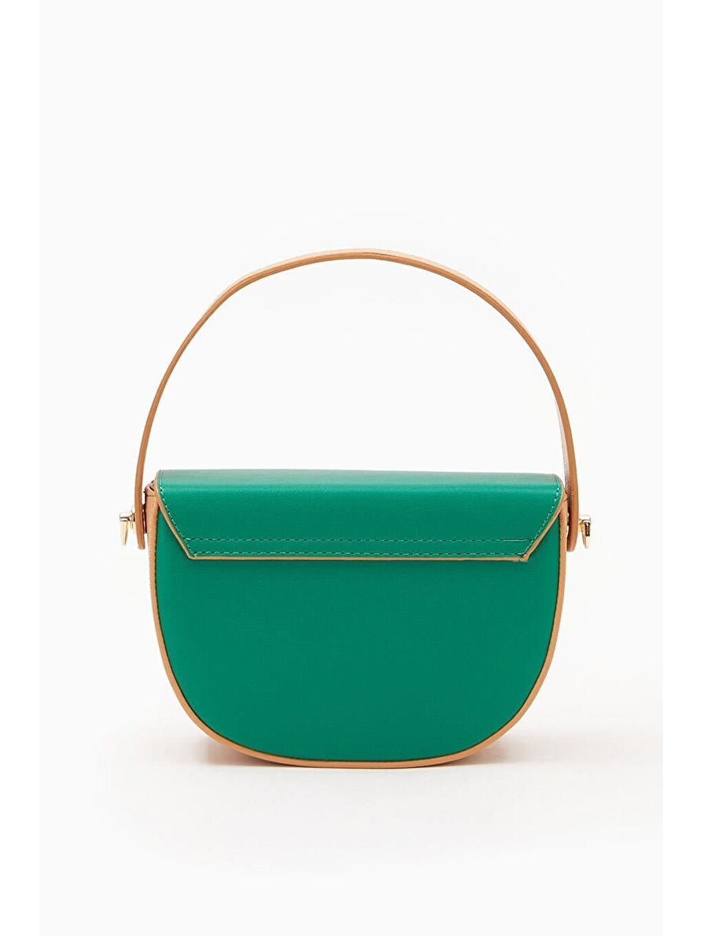 Yeşil Camel  Kadın El ve Omuz Çantası 930125-2