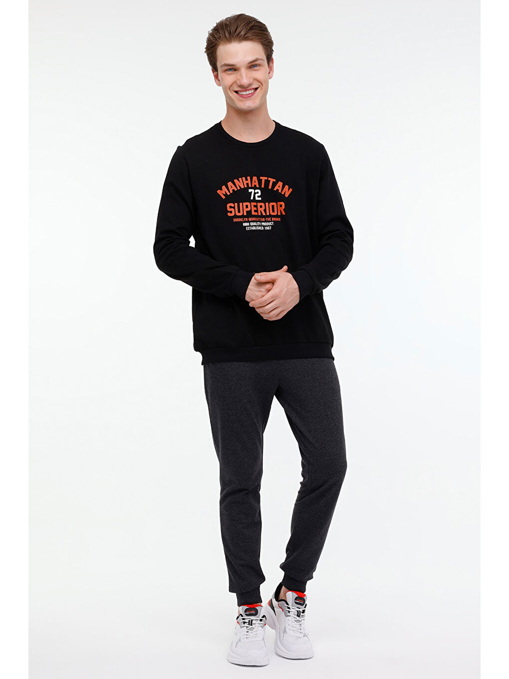 Kinetix ML LEW 16LEW01 4PR Siyah Erkek Sweatshirt - 2