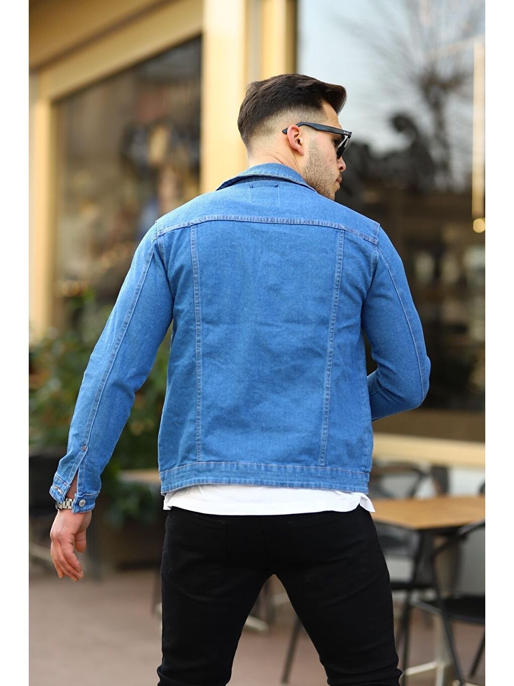 Mavi Erkek Slim Fit Denim Jean Ceket-2