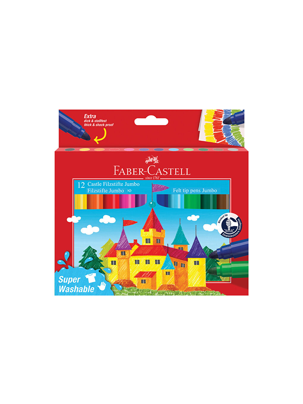 Okul Öncesi Jumbo Boyama Seti 6 Parça – Renkli İlk Boyama Deneyimi-3