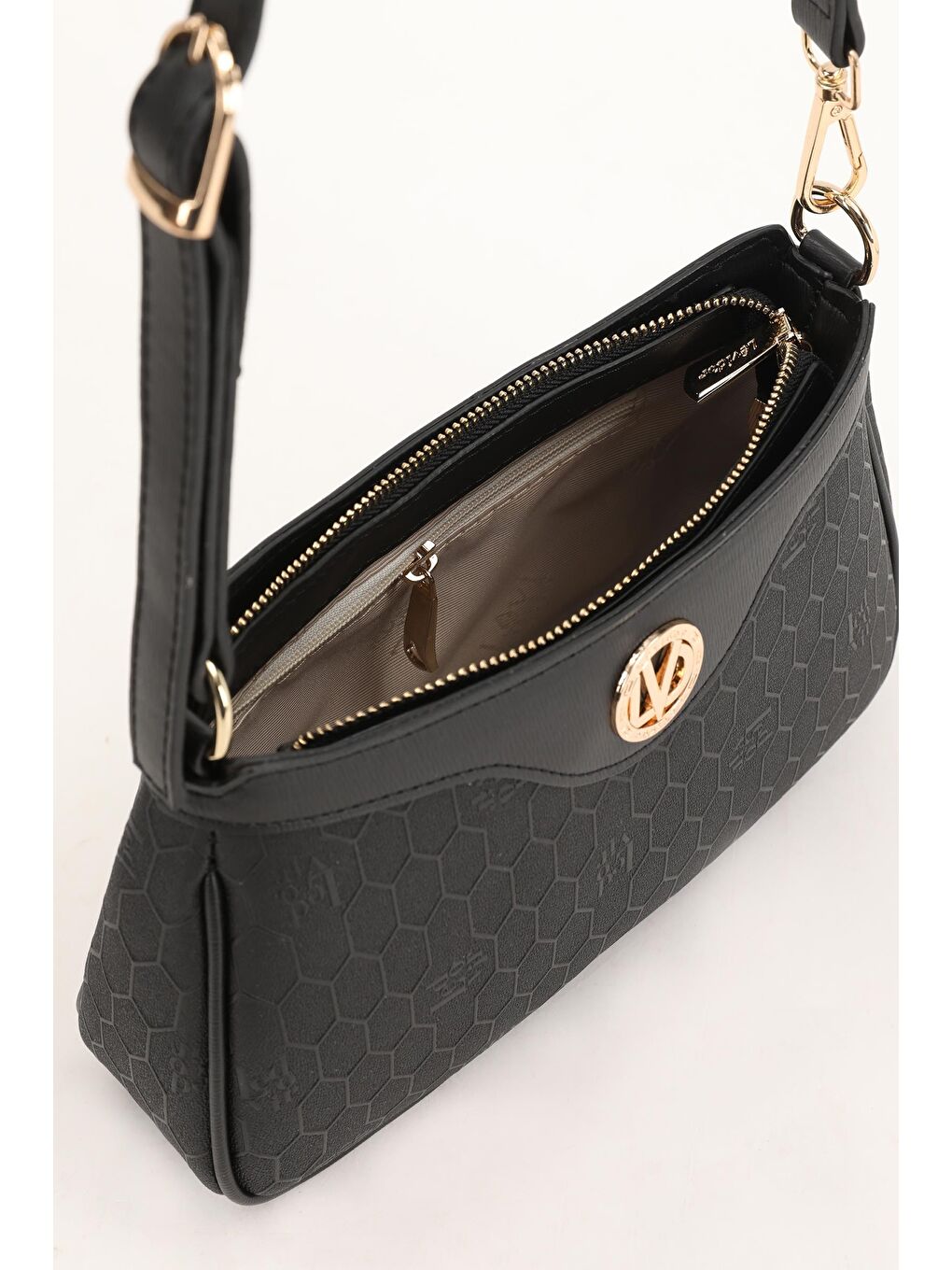 Siyah Kadın Omuz Çantası 930210-3