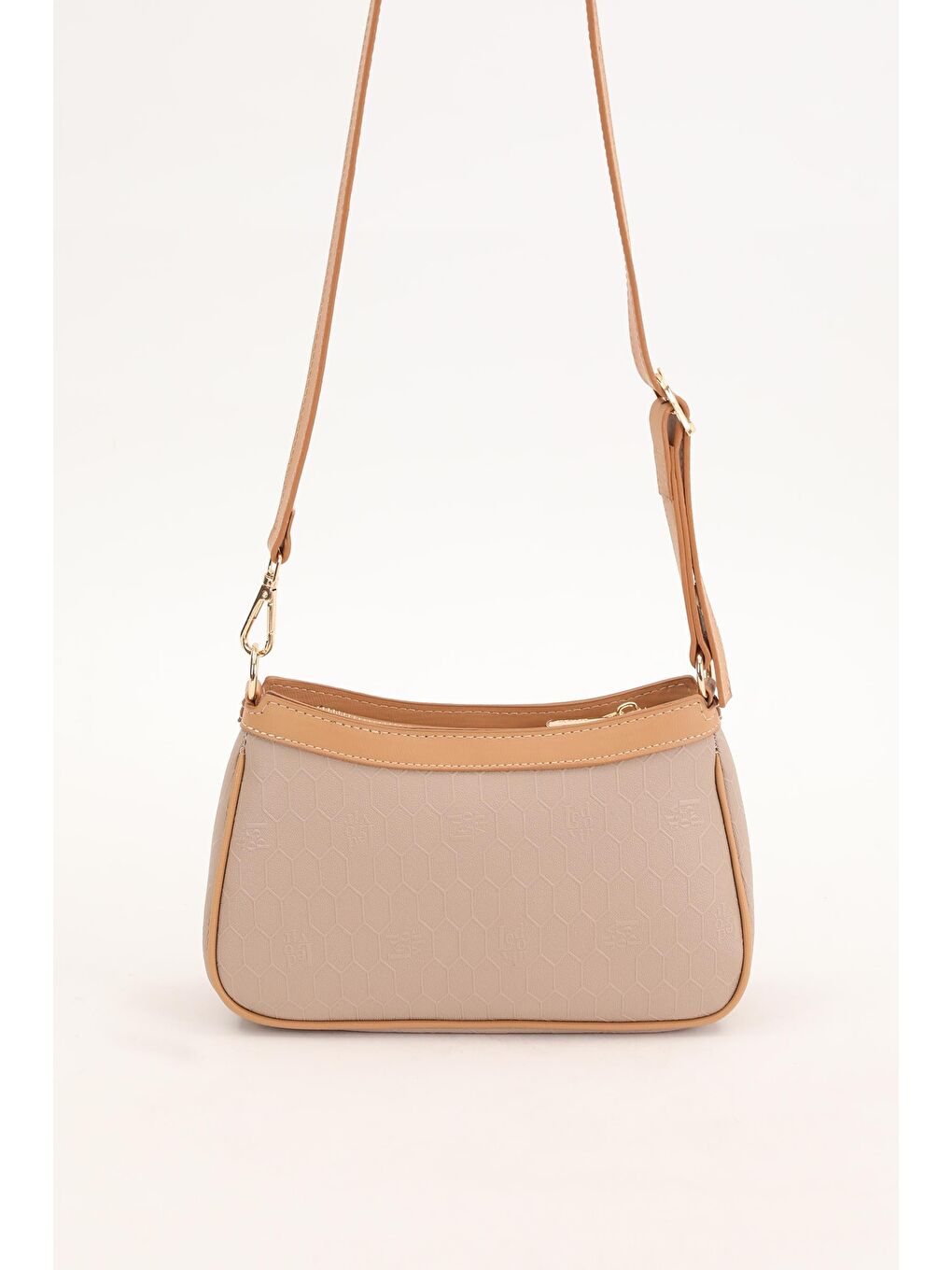 Kahverengi Vizon-Camel  Kadın Omuz Çantası 930210-1