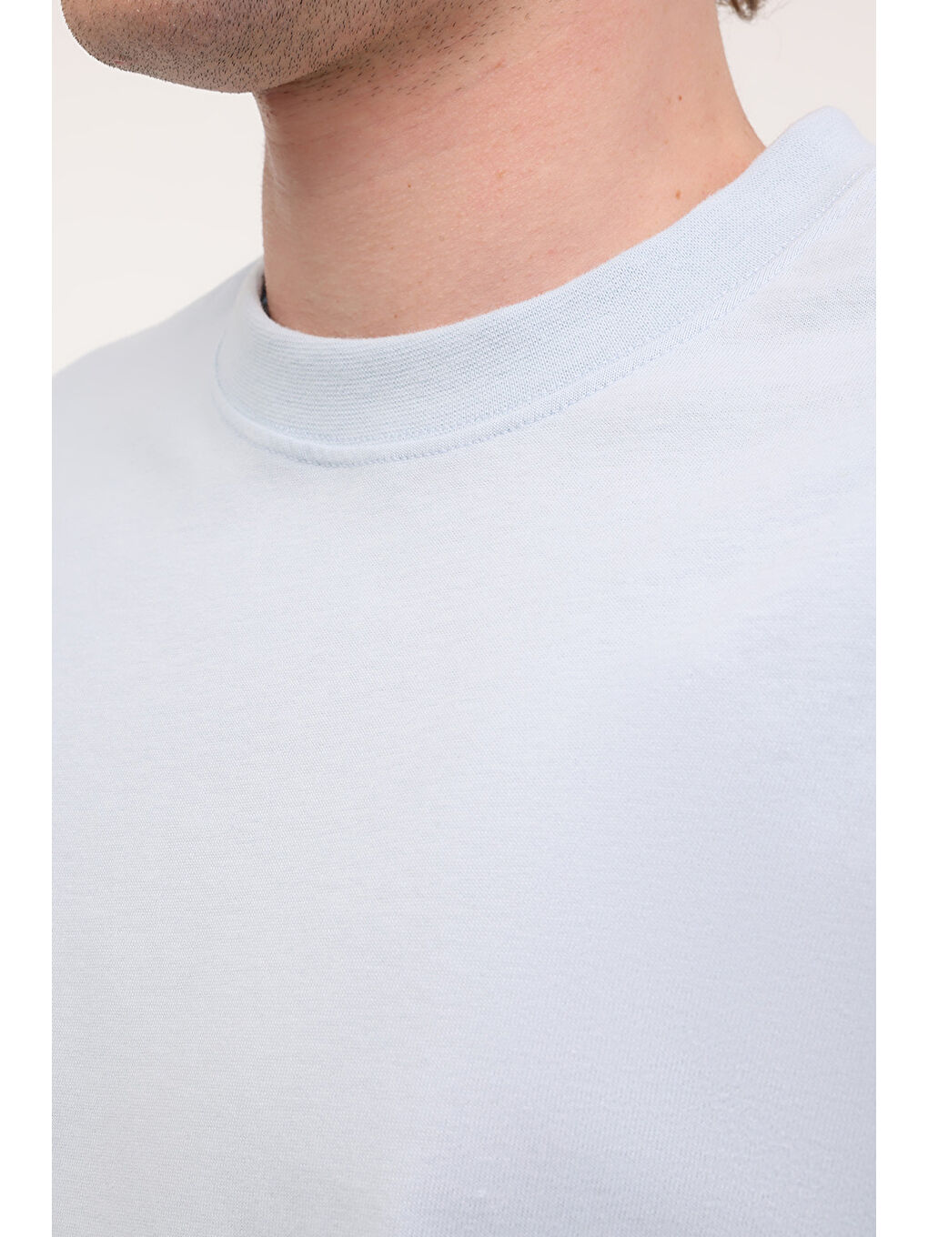 MB ROS 11HS113 5FX Mavi Erkek Kısa Kol T-Shirt-3