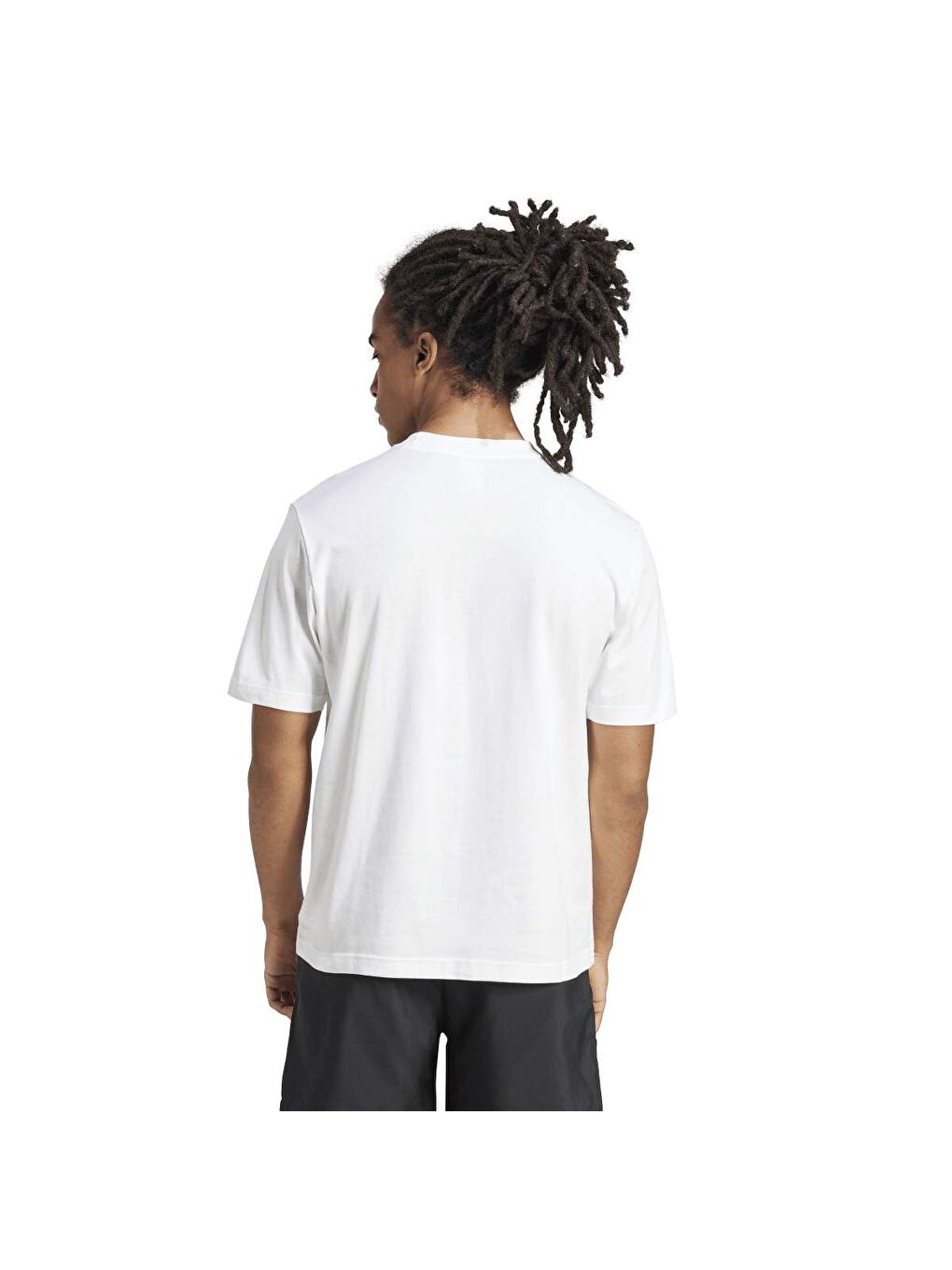 Small Logo Sj Erkek Beyaz Yuvarlak Yaka Tişört-1