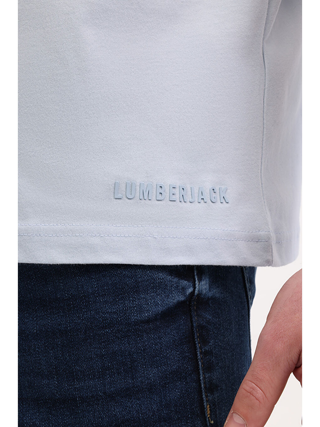 MB ROS 11HS113 5FX Mavi Erkek Kısa Kol T-Shirt-4