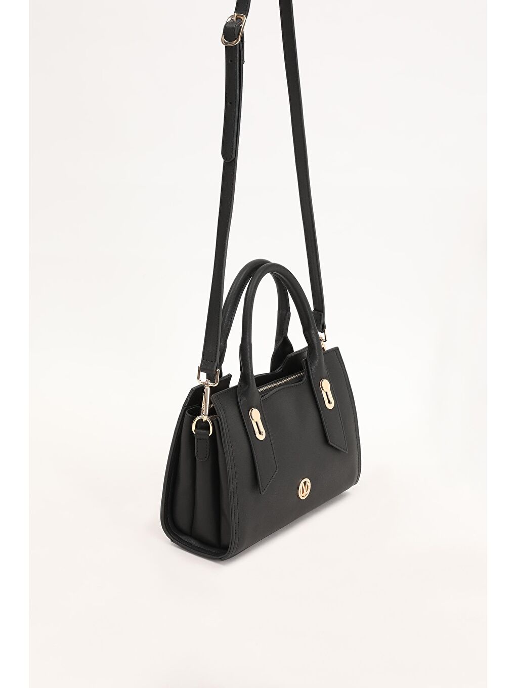 Siyah Çok Gözlü El ve Omuz Çantası 930175-2