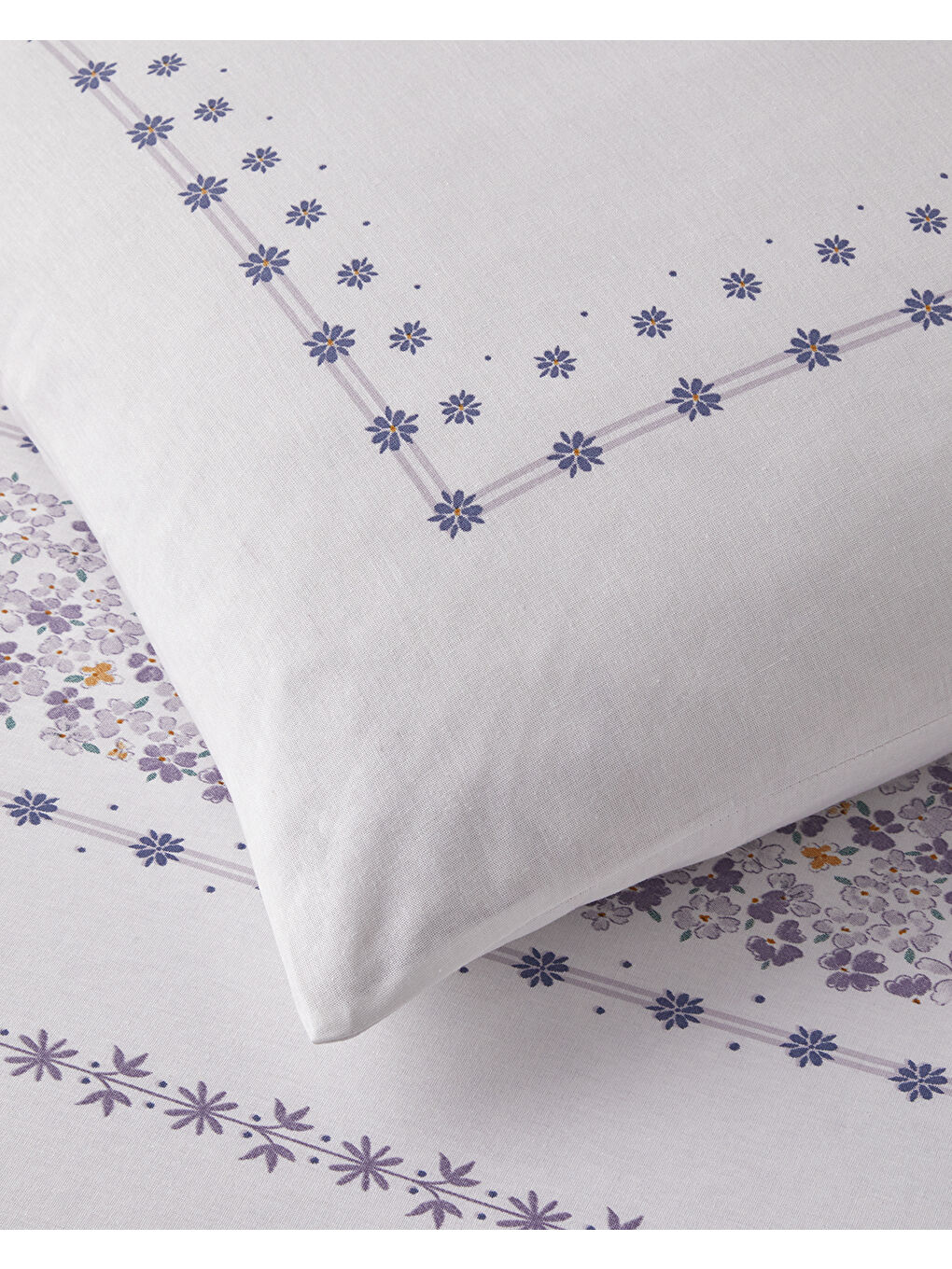 Minibloss Pamuklu Çift Kişilik Nevresim Seti 200x220 cm Lila-3