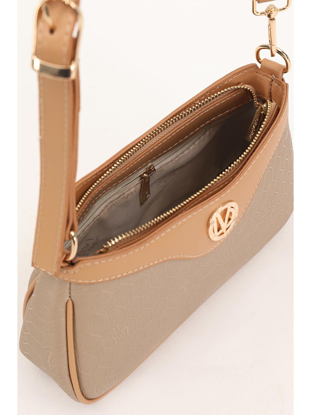 Sarı Gold Kadın Omuz Çantası 930210-3