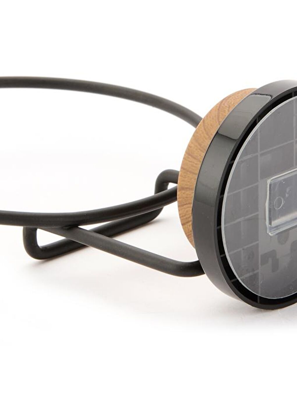 Yuvarlak Havluluk - Siyah - 25,5 cm-3