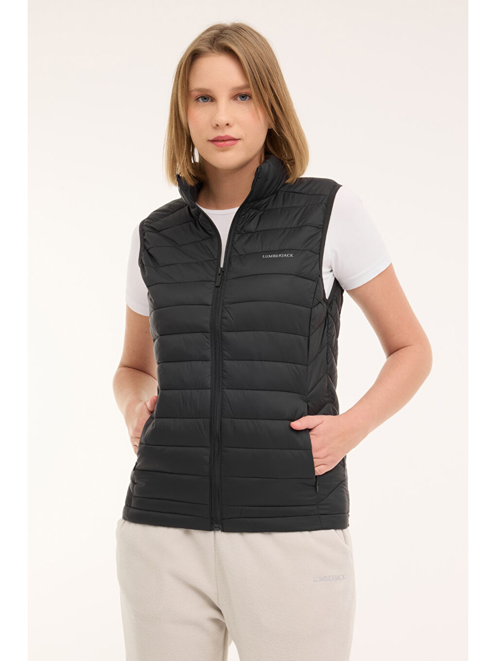 WB VEST 4SN34 4PR Siyah Kadın Yelek