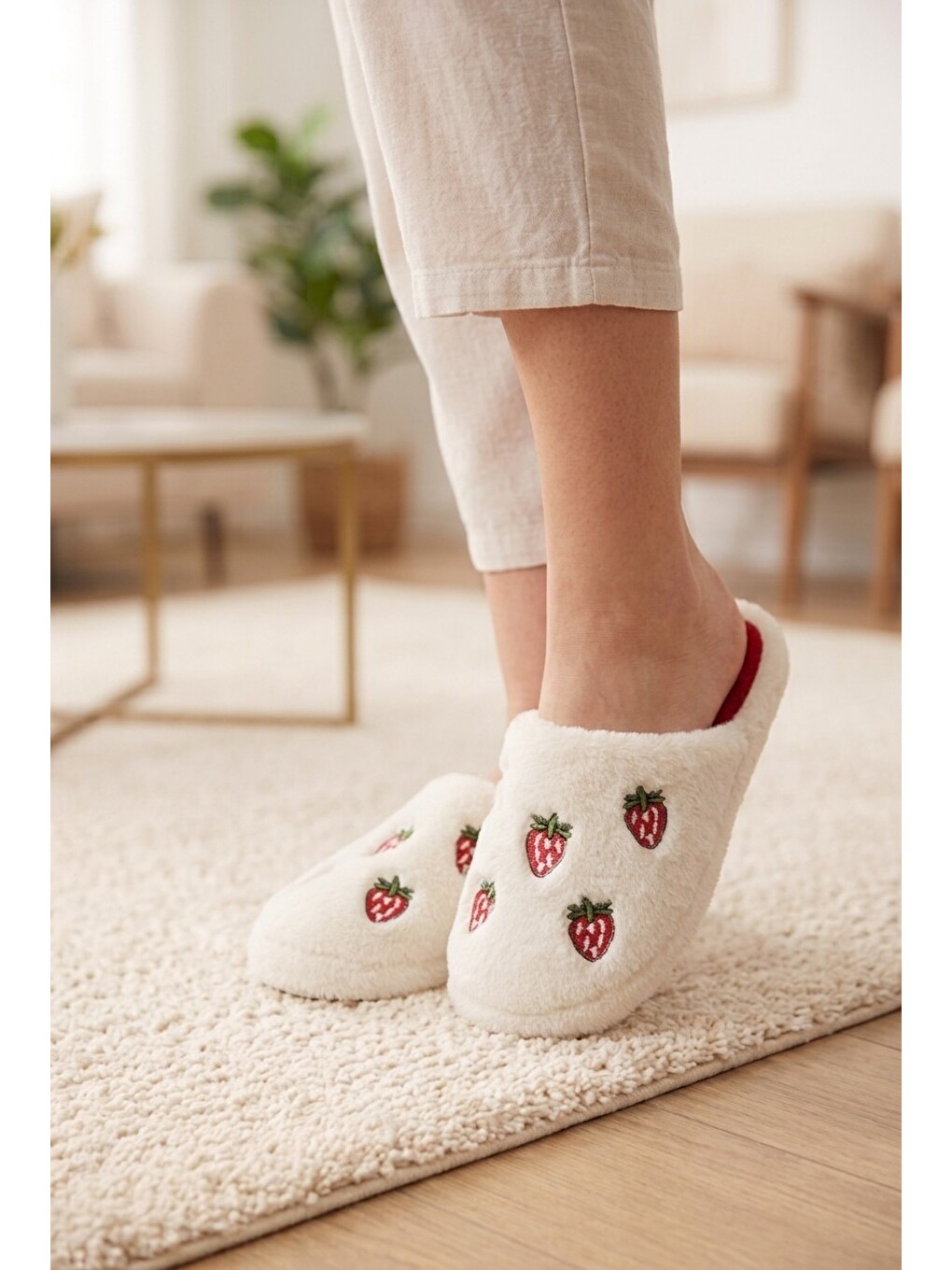 Karışık 3'lu Paket Lovely Terlik Ev Terligi Ses Yapmayan Taban Yumusak Rahat Terlik-3