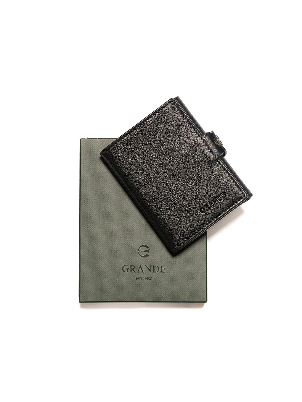 Siyah Unisex Cüzdan & Kartlık 781 Deri Cüzdan Kartlık-5
