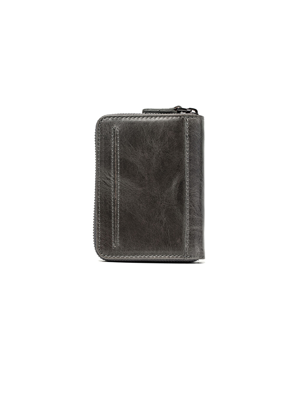 Gri Unisex Cüzdan & Kartlık 740 Deri Cüzdan Kartlık-2