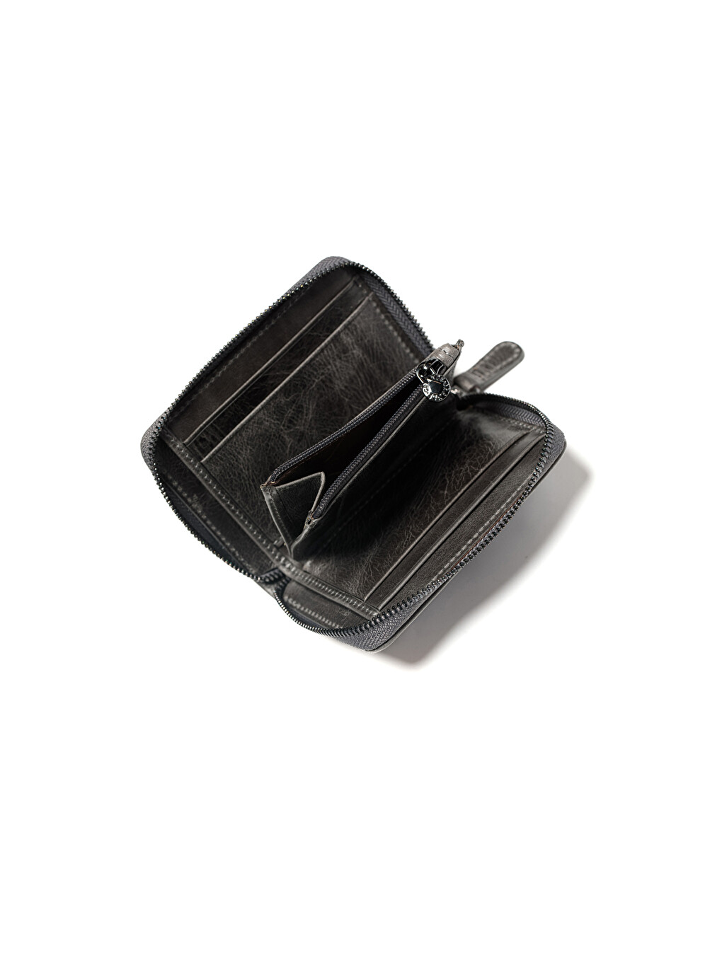 Gri Unisex Cüzdan & Kartlık 740 Deri Cüzdan Kartlık-3