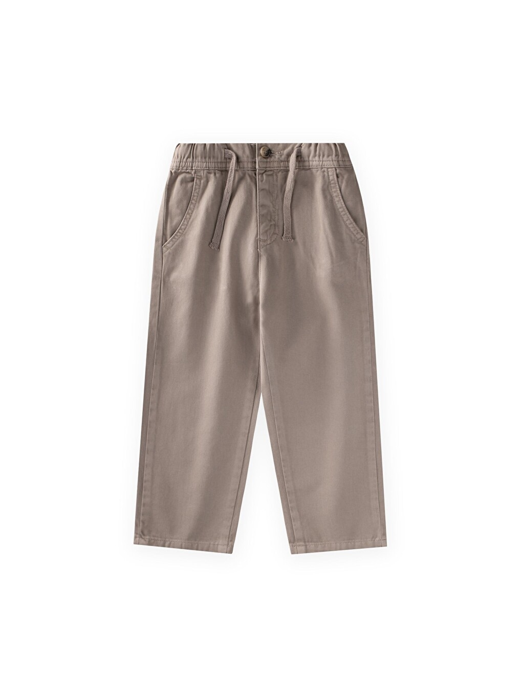 Bej Gabardin Pantolon 2-12 Yaş Vizon