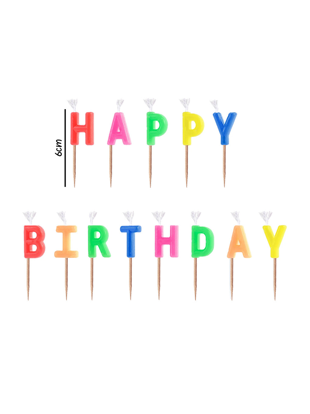 Karışık Çok Renkli Happy Birthday Mum-1