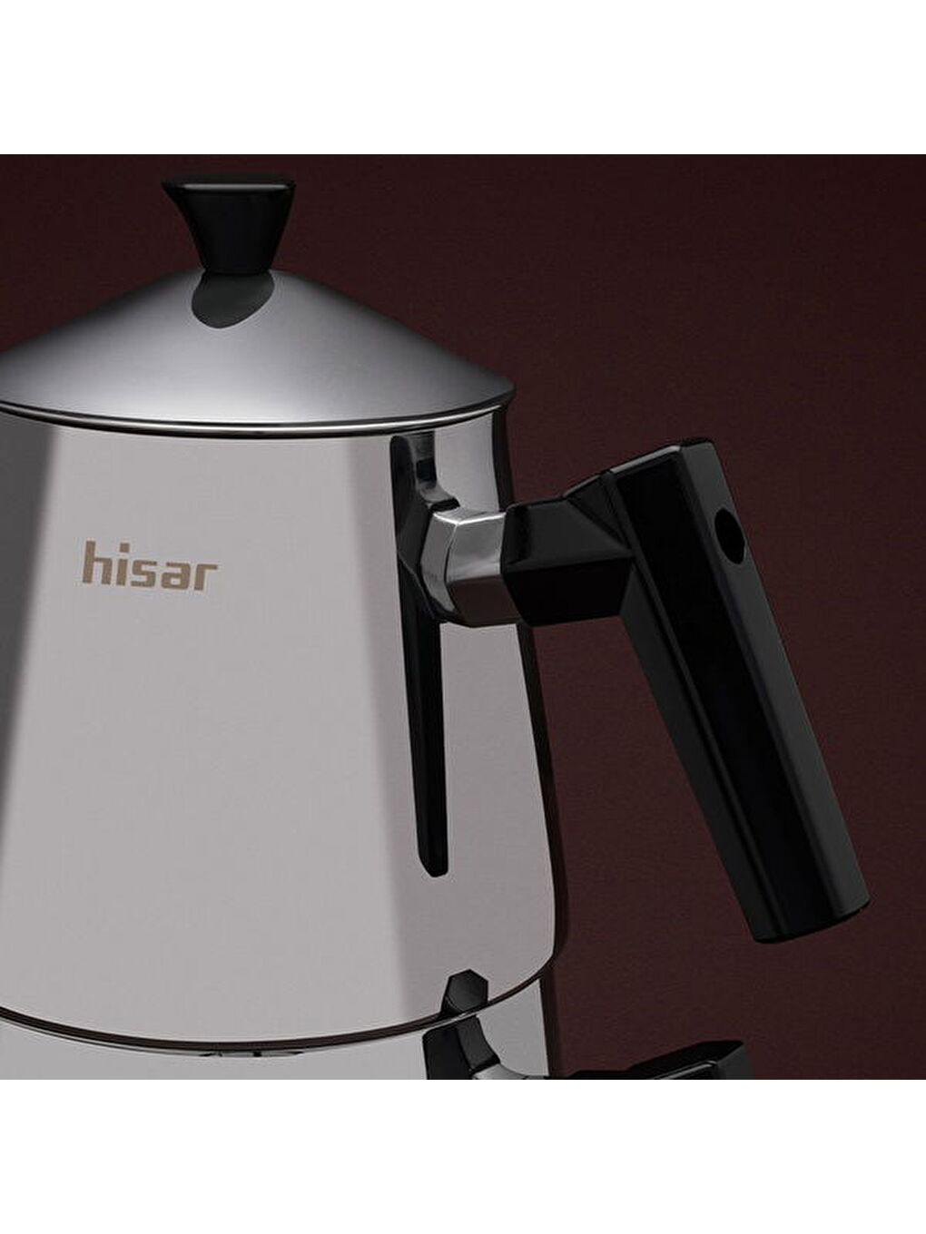 Karışık Heybeli Plus Maxi Çelik Çaydanlık - Siyah - 2,7 lt + 1,5 lt-1