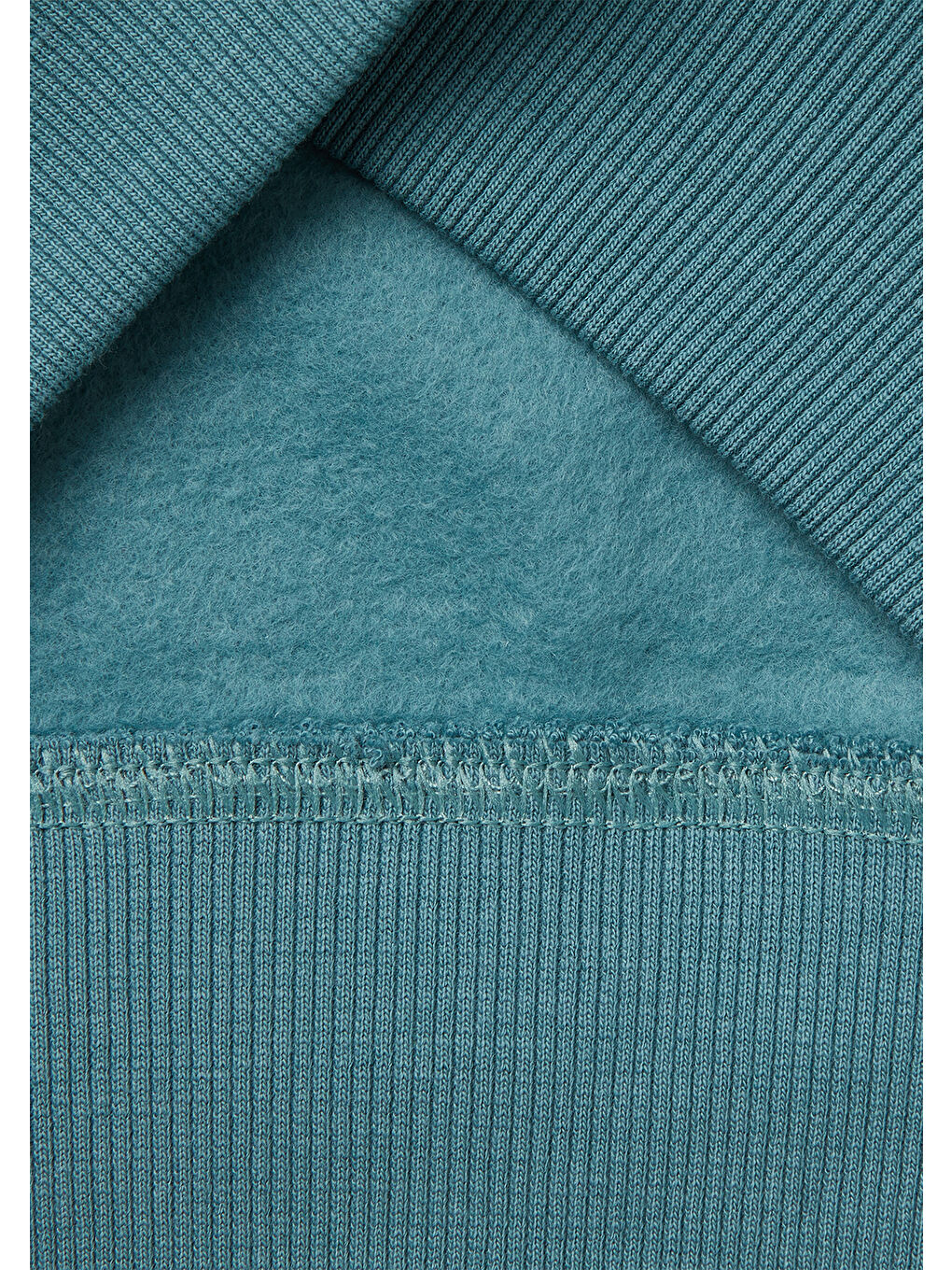 Erkek Çocuk Gri-Yeşil Tazmanya Baskılı Ribanalı Kapüşonlu Oversize Sweatshirt-2