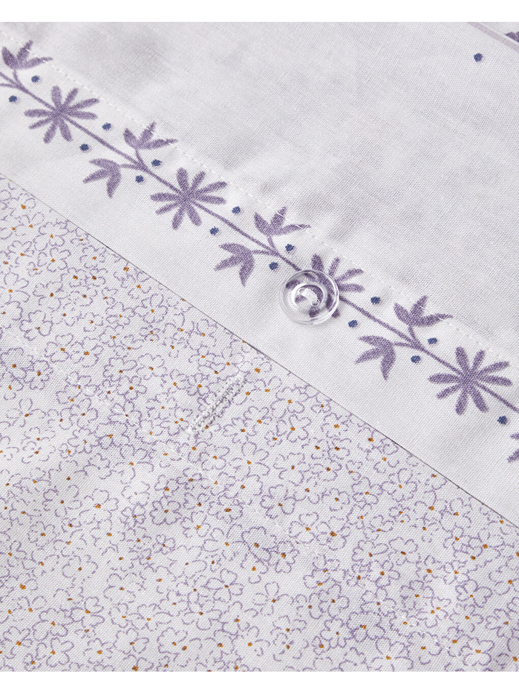 Minibloss Pamuklu Çift Kişilik Nevresim Seti 200x220 cm Lila-5