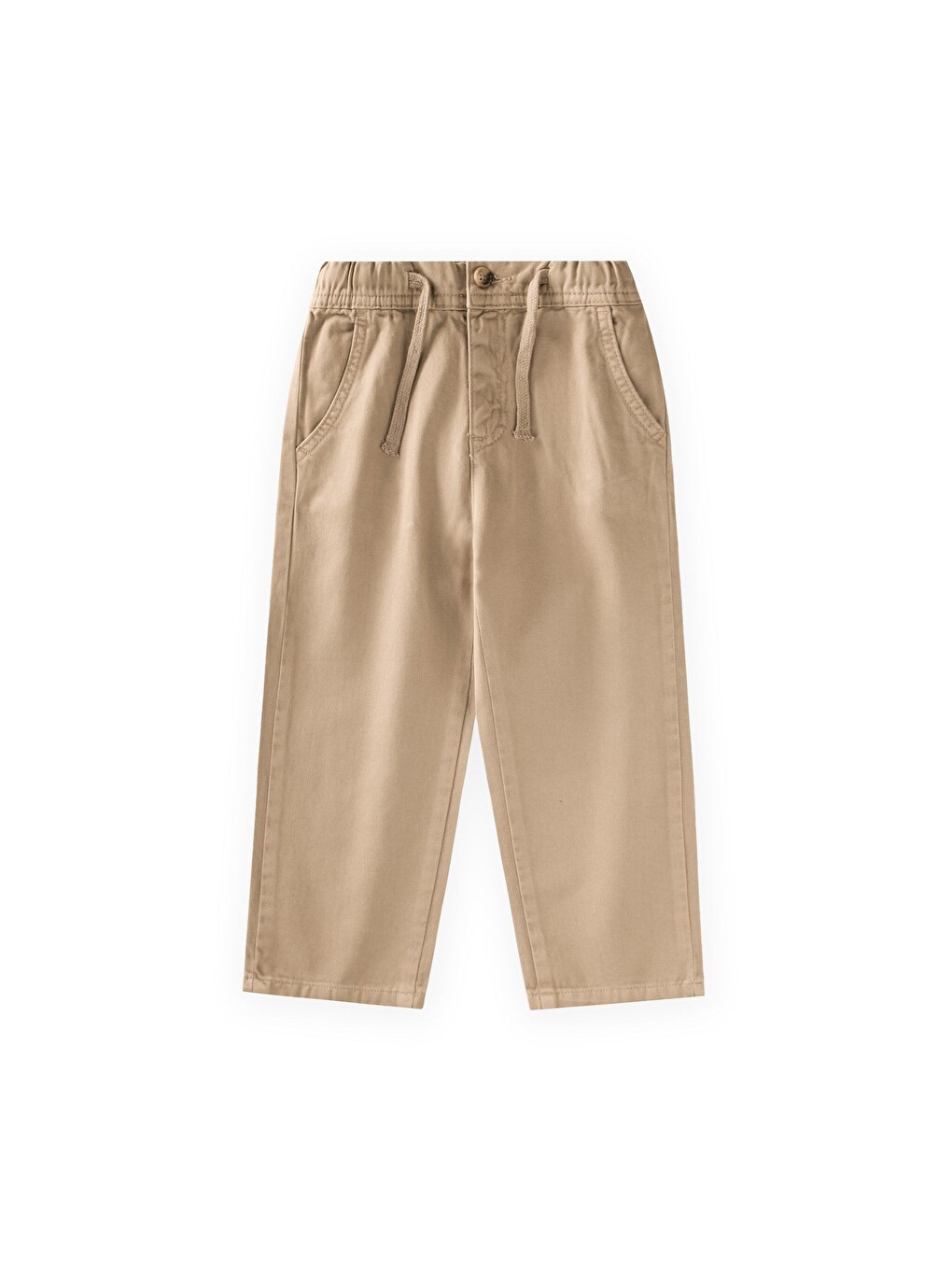 Gabardin Pantolon 2-12 Yaş Bej