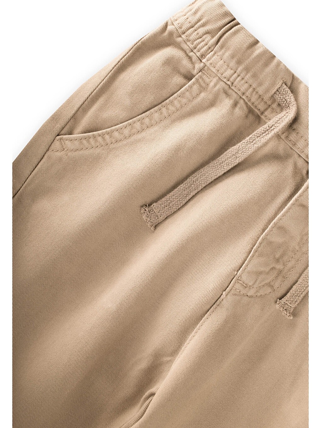 Gabardin Pantolon 2-12 Yaş Bej-2