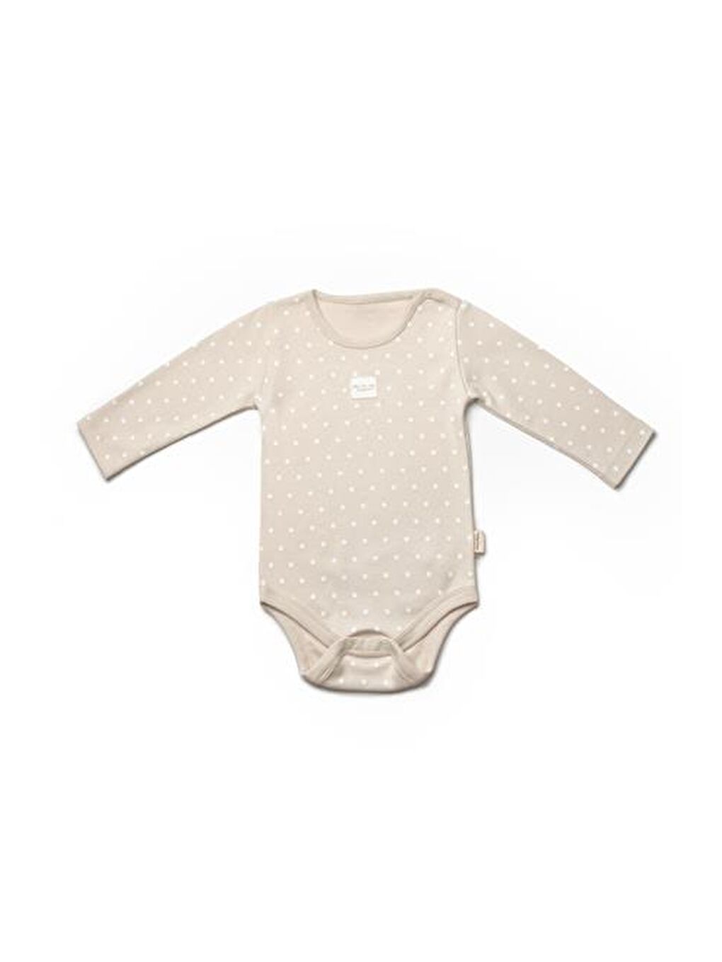 Ekru Bebek 3’lü Takım (Pantolon, Uzun Kol Body, Şapka), %100 Organik Pamuk, Bebek ve Yenidoğan Serisi - C-2