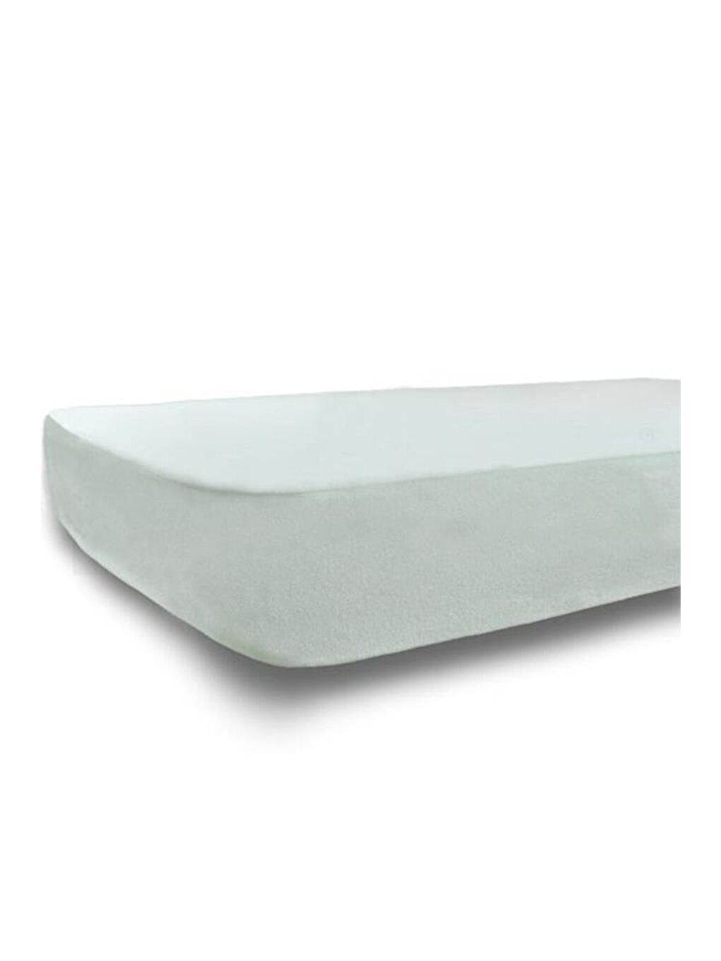 Beyaz Pamuklu Sıvı Geçirmez Fitted 180x200 Cm Çift Kişilik Alez-1