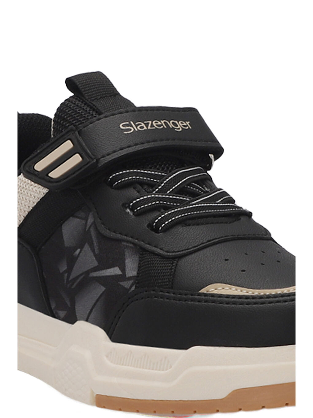 SLAZENGER Siyah-Bej NIAGARA Unisex Çocuk Sneaker Ayakkabı Siyah / Bej - 3