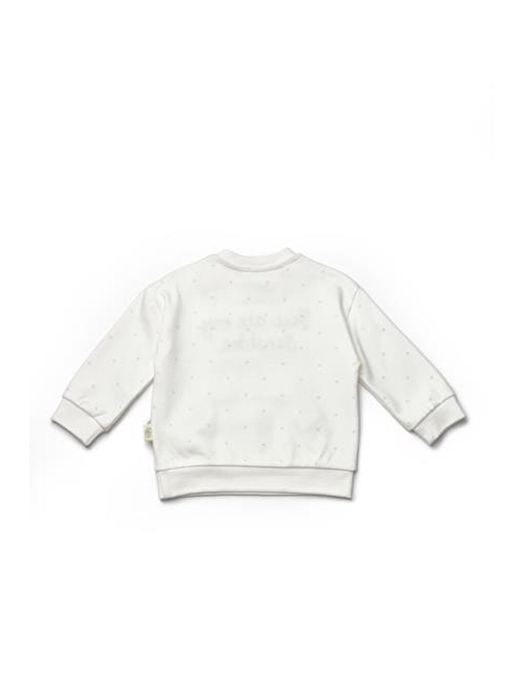 Ekru Bebek Uzun Kollu Tişört ve Pantolon Takımı, %100 Organik Pamuk, Bebek ve Yenidoğan Serisi - CSY8112-3