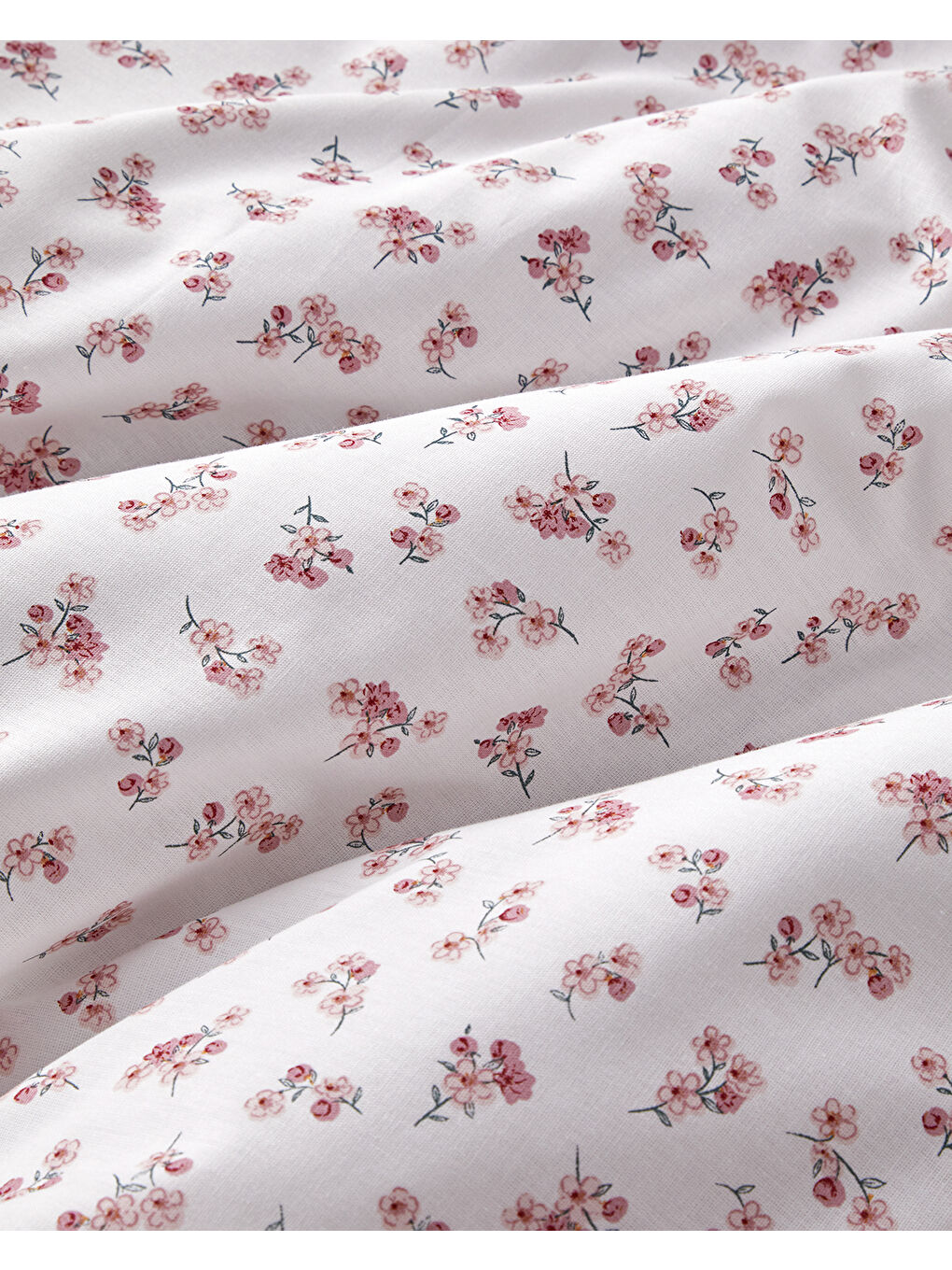 Wildflower Dream Pamuklu Çift Kişilik Nevresim Seti 200x220 cm Pembe-4