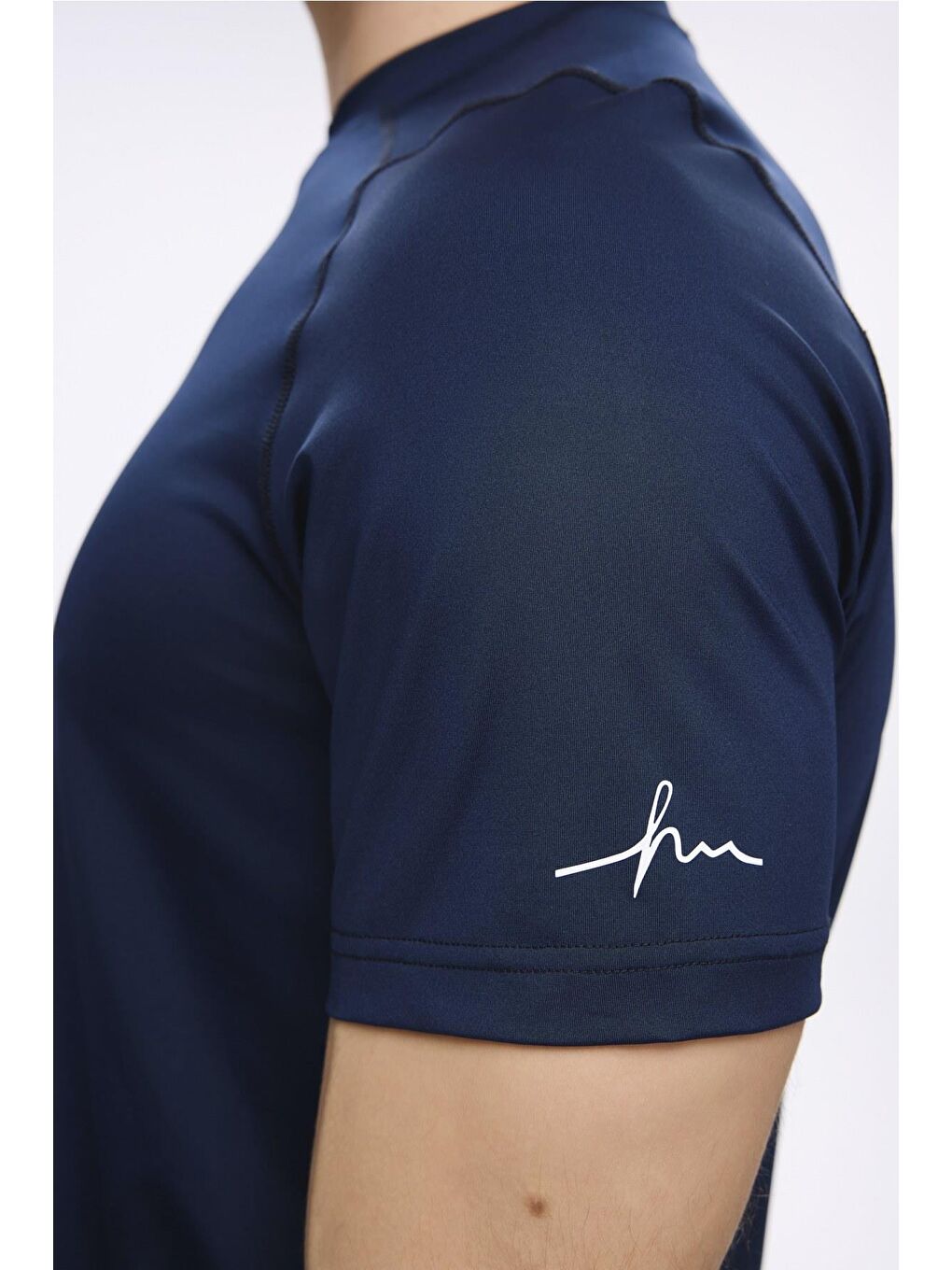 Active Erkek Lacivert Spor Tişört 5030-3