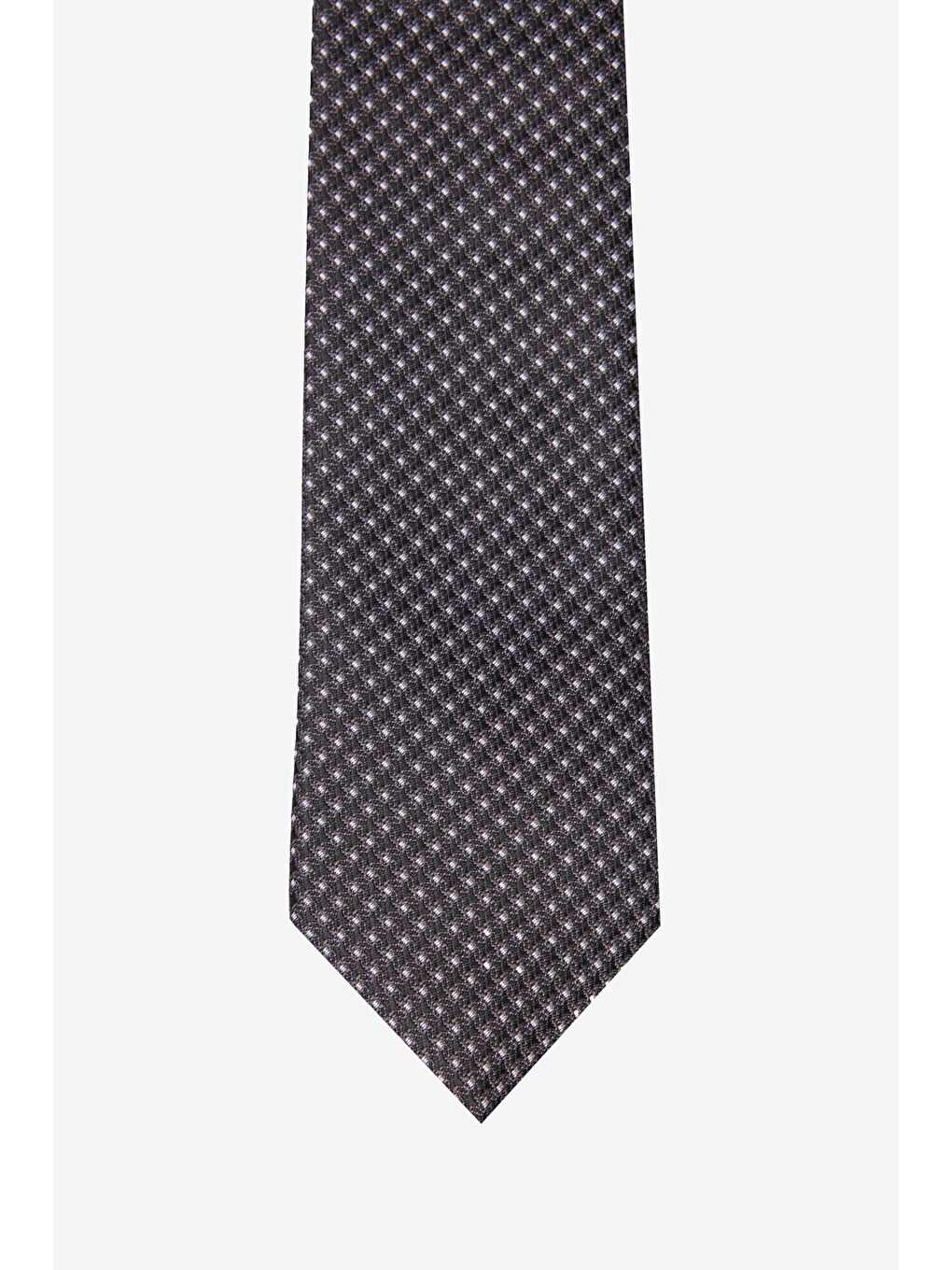 Erkek Siyah-Beyaz Desenli Kravat-1