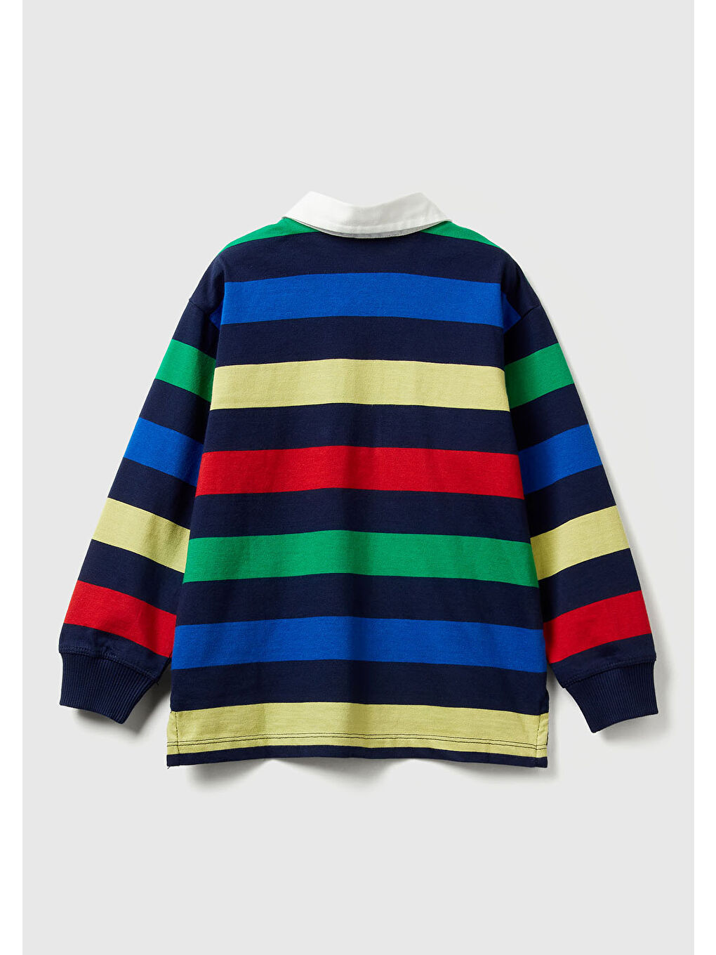 Erkek Çocuk Siyah Mix Logo Detaylı Ruby Uzun Kollu Polo T-shirt-1