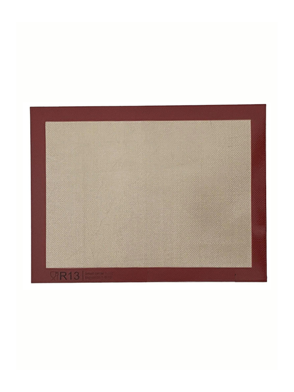 1. Sınıf Fırın Pişirme Altlığı, Pembe Ölçülü Hamur Açma Matı 45 X 65 Cm, Bambu Saplı Silikon Merdane-1