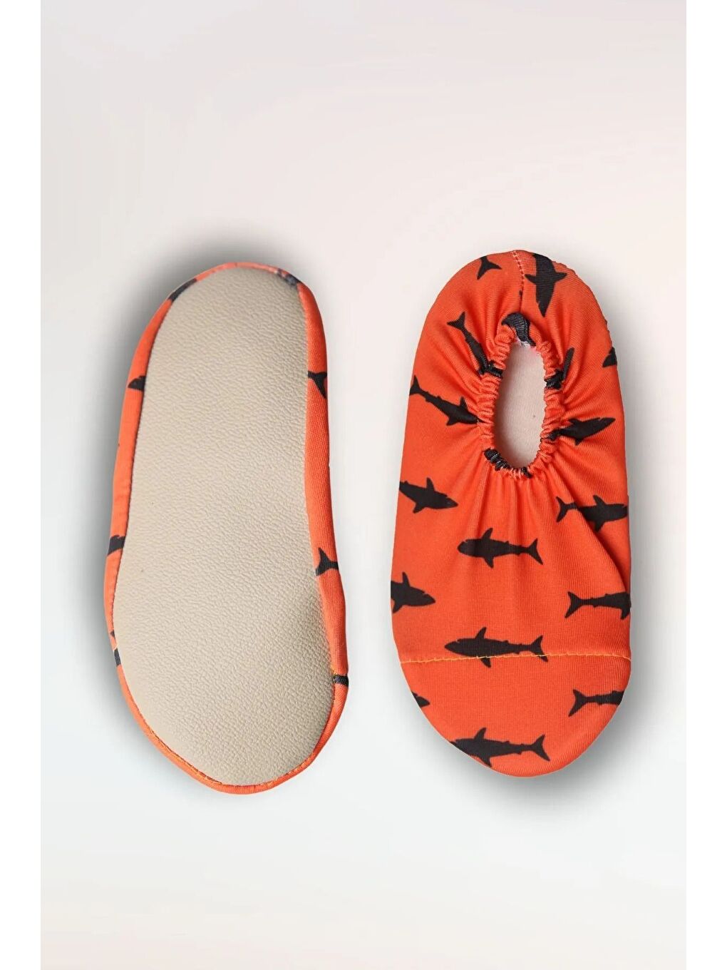 Turuncu Erkek Bebek&Çocuk Kaydırmaz Taban Deniz Ayakkabısı Havuz Patiği-1