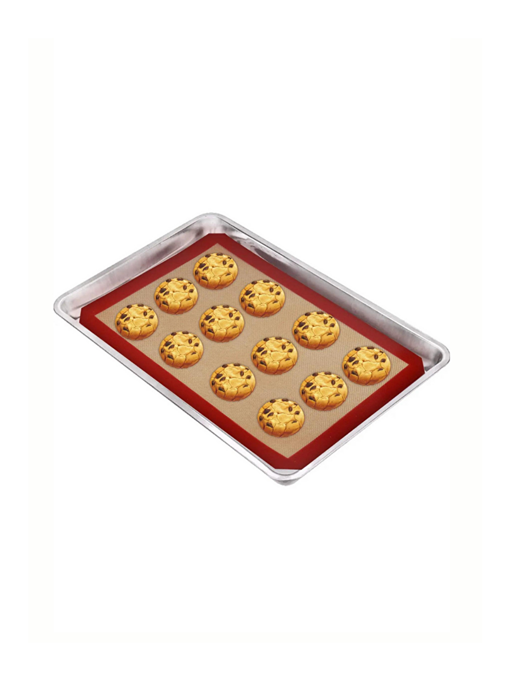 1. Sınıf Fırın Pişirme Altlığı, Pembe Ölçülü Hamur Açma Matı 45 X 65 Cm, Bambu Saplı Silikon Merdane-3