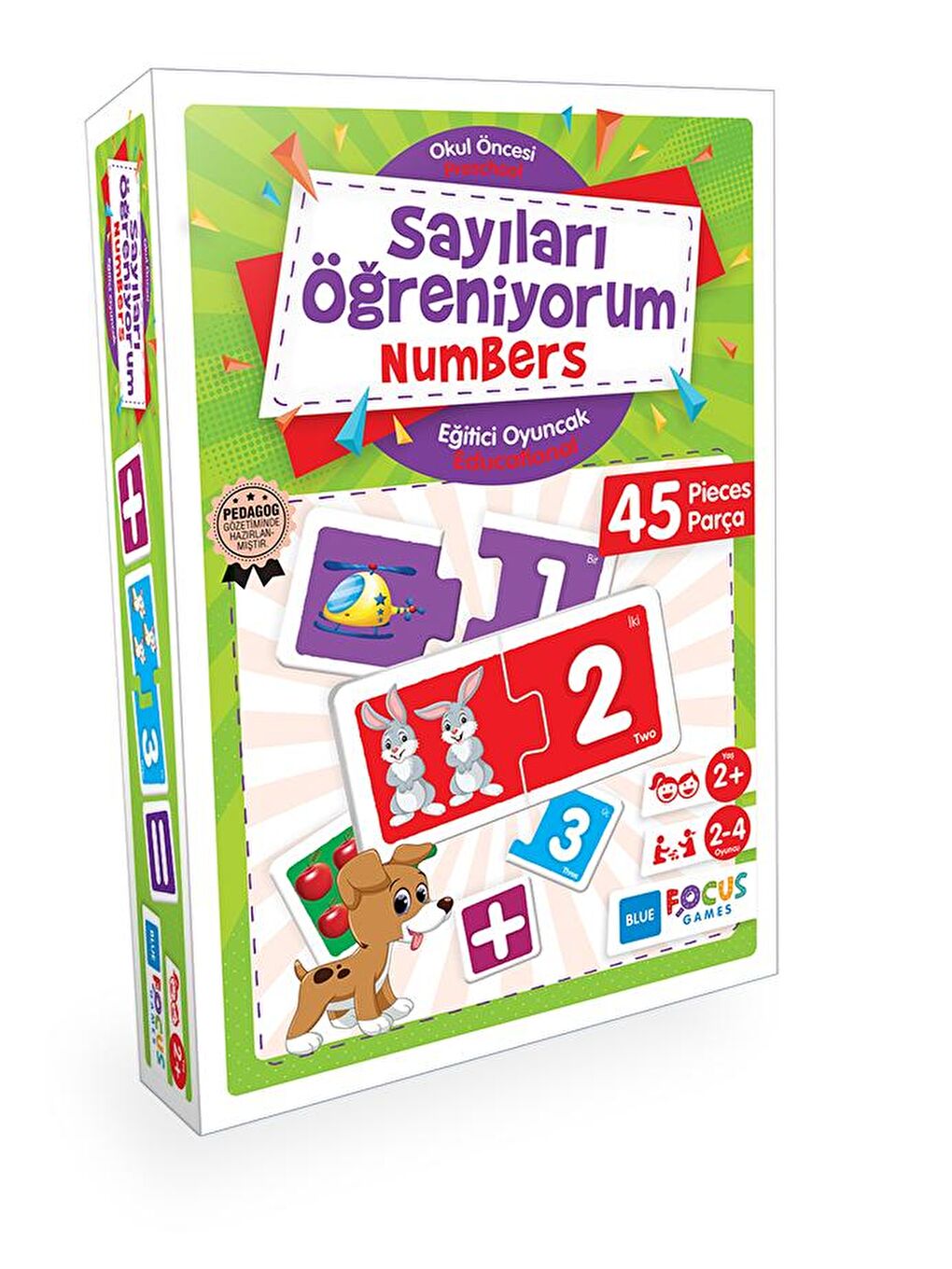 Blue Focus Karışık Sayıları Öğreniyorum - Numbers - 1